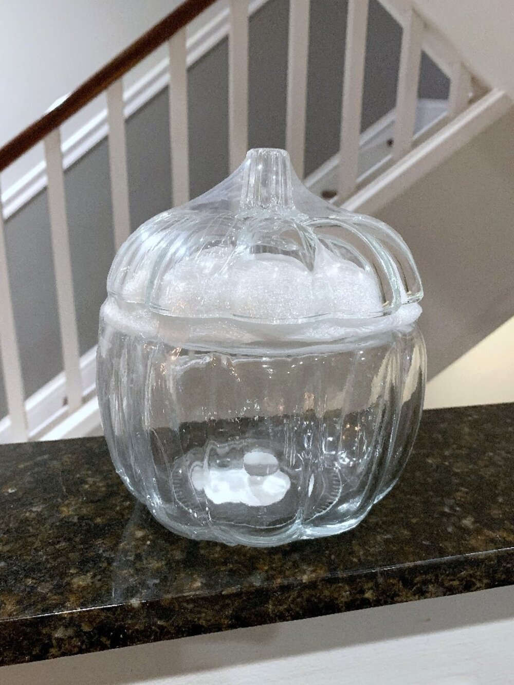 Target Bullseye Playground Glass Pumpkin Jar Halloween Candy Dish NEW Fall 2026